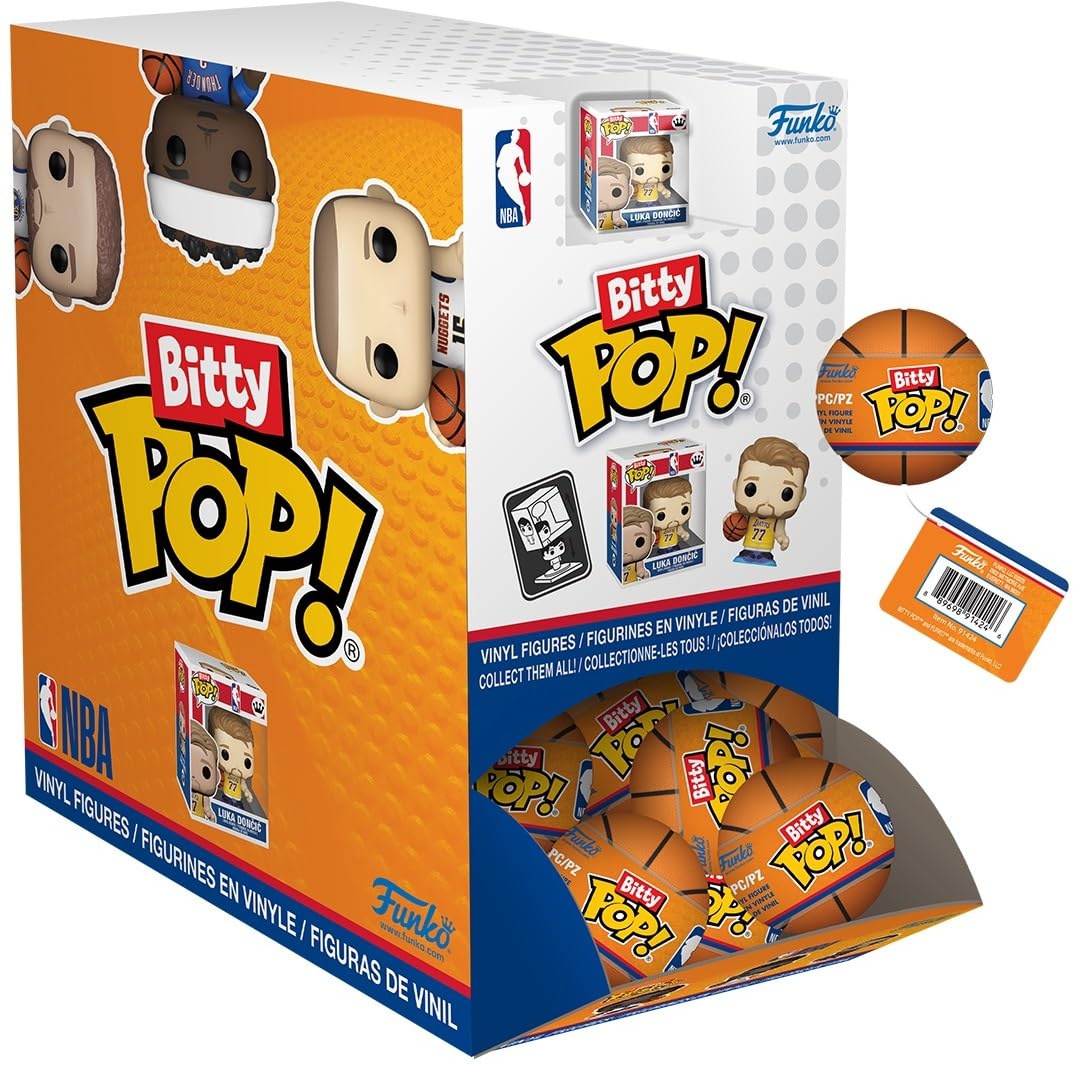 Funko Bitty Pop! Mini-Figure Singles NBA  | 1 Random Blind Bag Clip