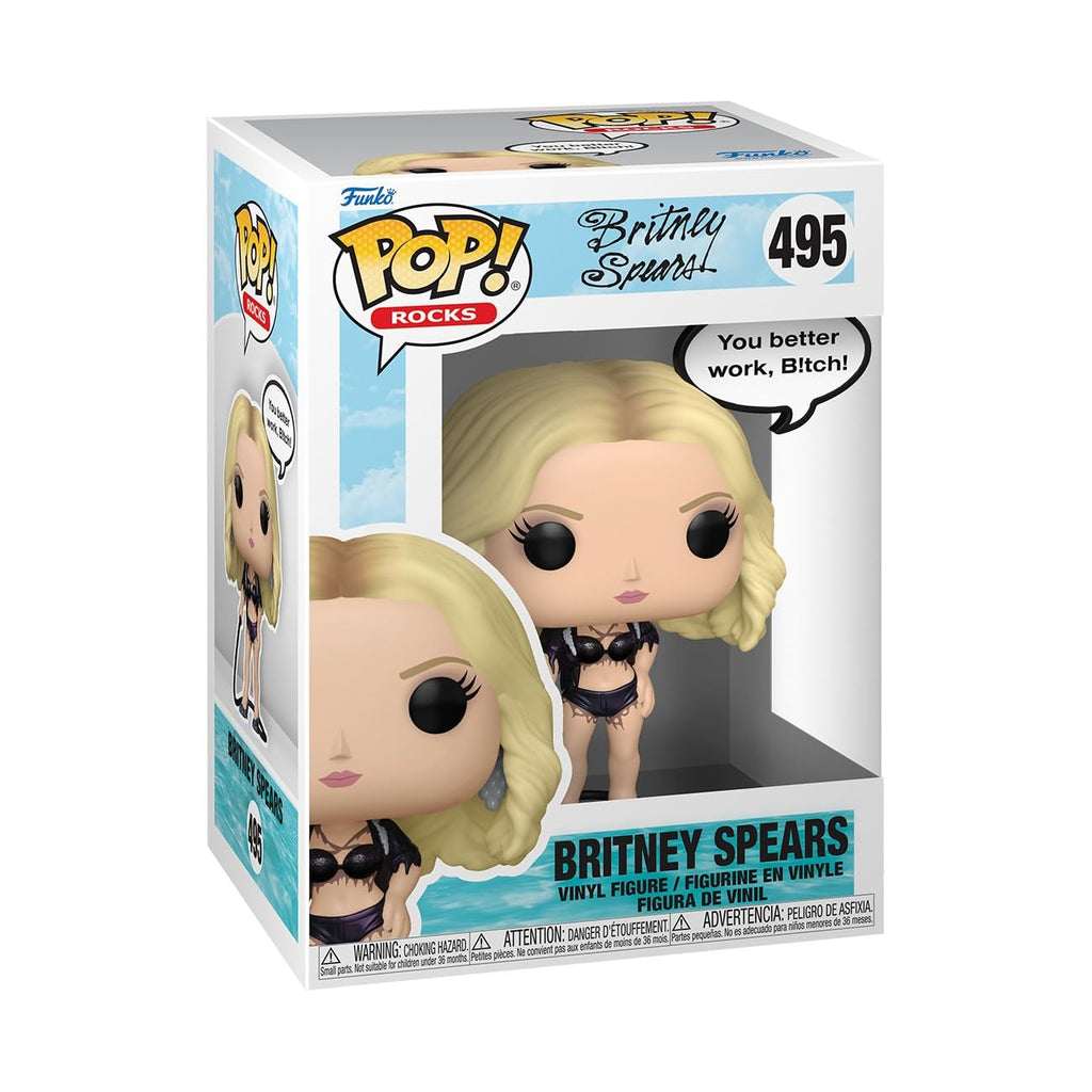 Funko POP! Sayings: Britney Spears - Work B!tch Figure #495