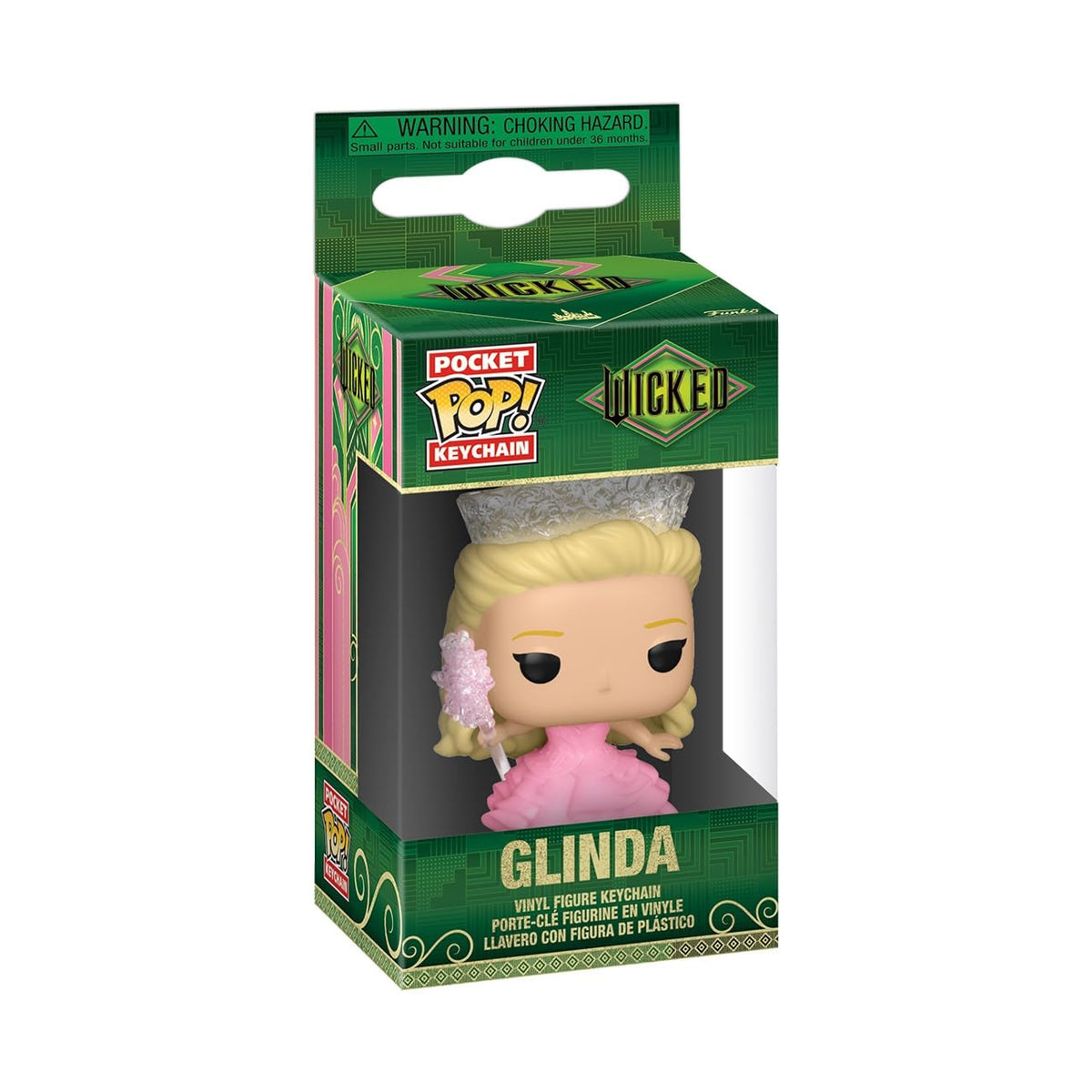 Funko POP! Keychain: Wicked - Glinda in Bubble Gown