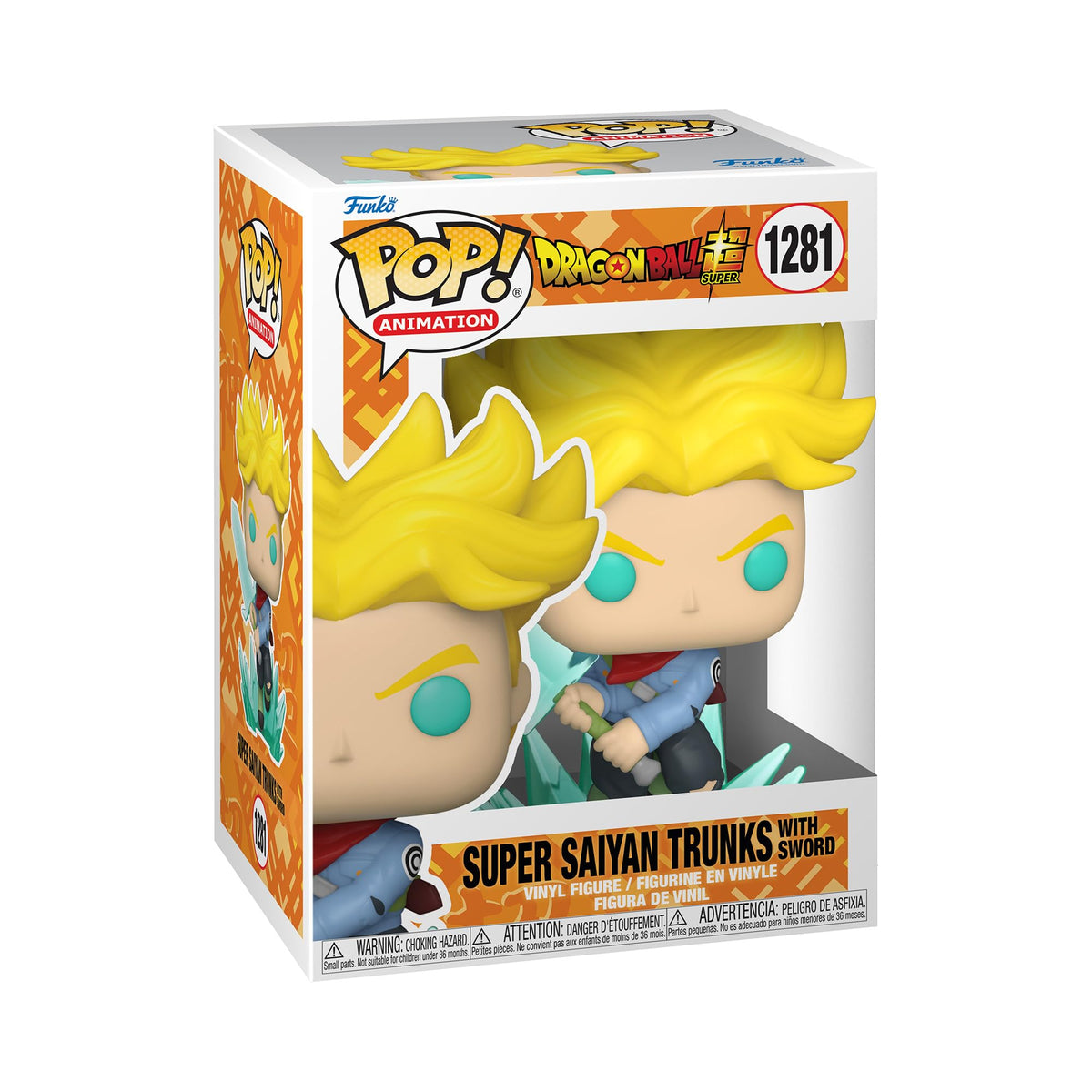 Funko POP! Animation: Dragon Ball Super - Super Saiyan Trunks with Sword #1281