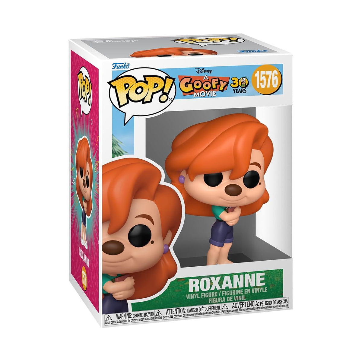 Funko POP! Disney: A Goofy Movie 30th Anniversary Roxanne Figure #1576