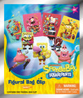 Monogram Spongebob Series 7 3D Foam Figural Bag Clip – Nickelodeon Cartoon Character Keychain/Backpack Accessory | Official Licensed Merchandise | 1 Random Blind Bag Clip