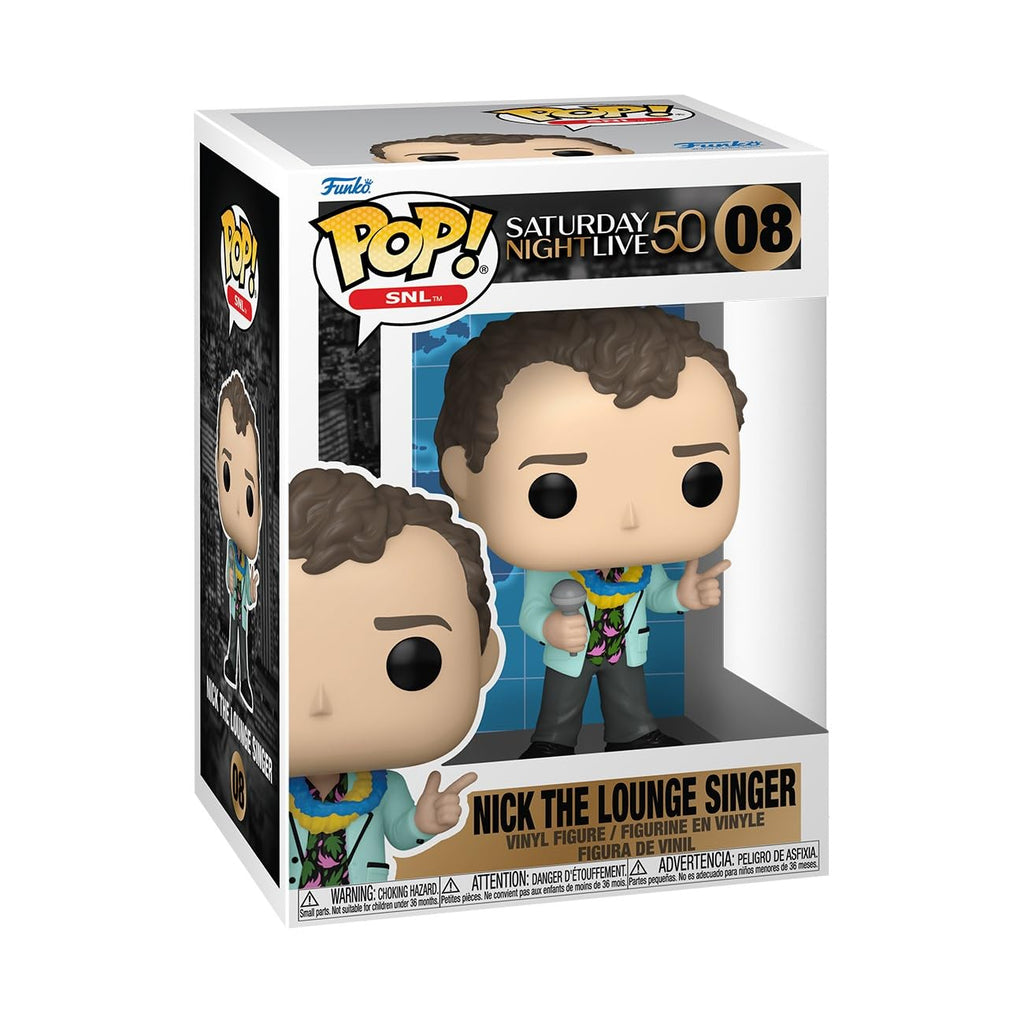 Funko Pop! SNL 50th Anniversary Nick the Lounge Singer Figure #08