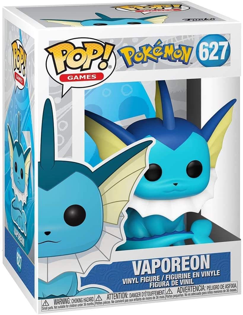 Funko POP! Games: Pokemon - Vaporeon Figure #627