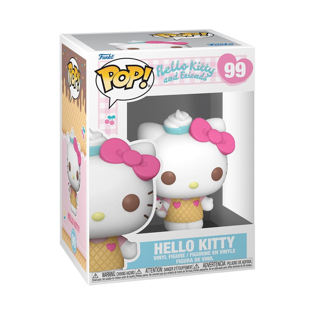 Funko POP! Sanrio: Hello Kitty and Friends - Hello Kitty (Ice Cream) Figure #99