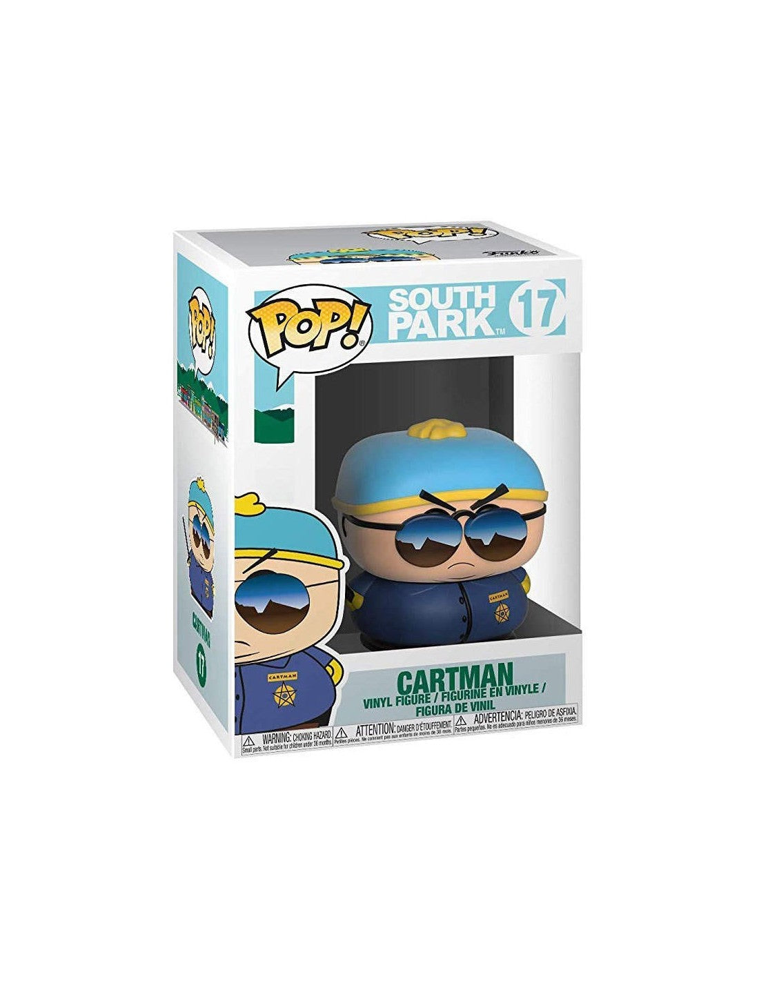 Funko POP! Vinyl: South Park - Eric Cartman Officer Figure #17