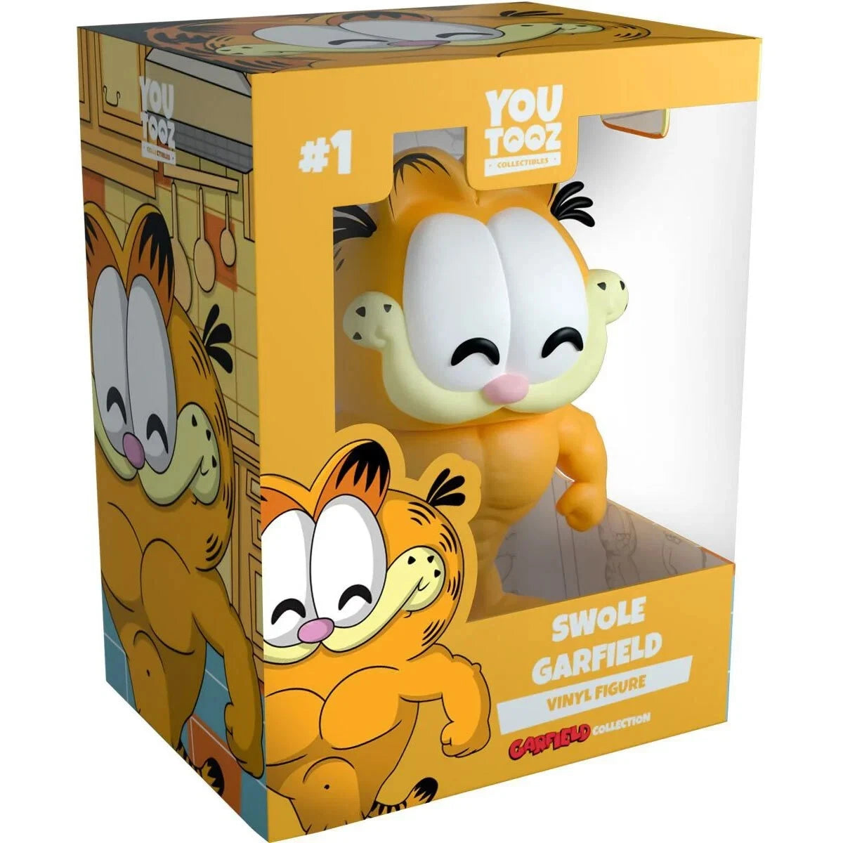 Youtooz: Garfield Collection: Swole Garfield Vinyl Figure #1